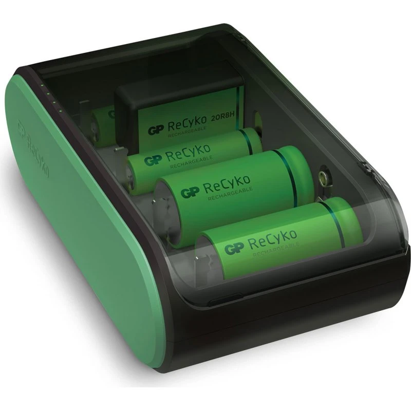 GP ReCyko Everyday Universal Lader (AAA/AA/C/D/9V)