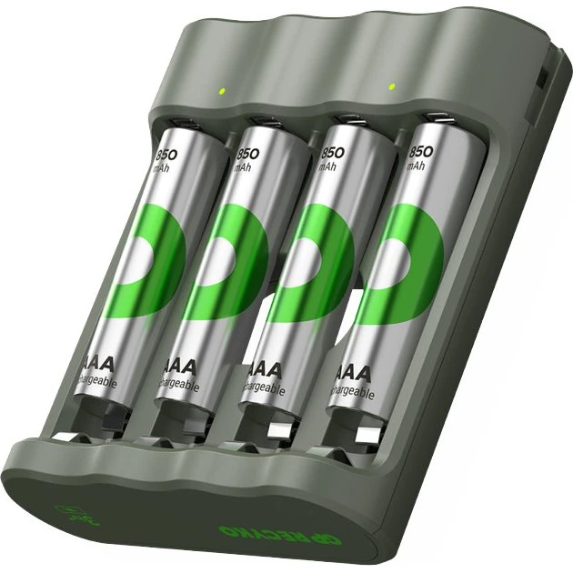 GP Batteries ReCyko Everyday med 4x AAA 850mAh