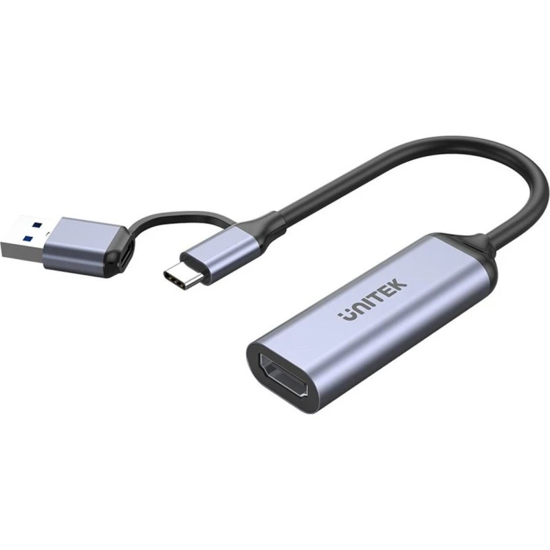 UNITEK V1167A USB-C/A til HDMI 1.4b 4K Video-Grabber