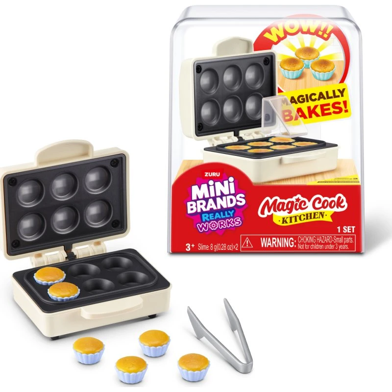 Zuru Mini Brands Cook Kitchen Cupcake Iron S1