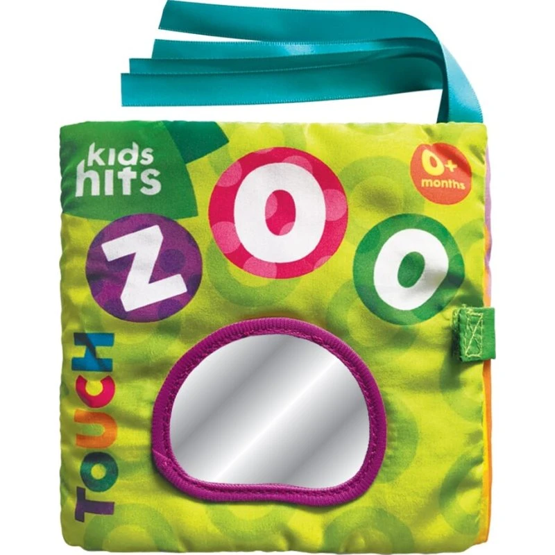 Kids Hits Touch Zoo Crib Bumper - Sengerand med Aktivitetsbog
