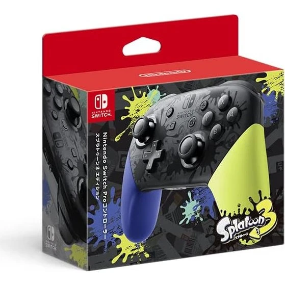 Nintendo Switch Pro Controller - Splatoon 3 Edition