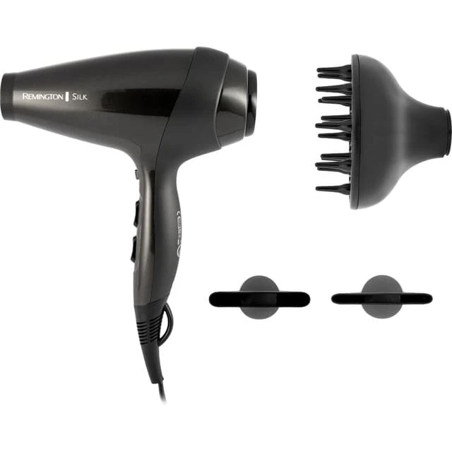 Remington Silk AC9095 hårtørrer 2400W, sort
