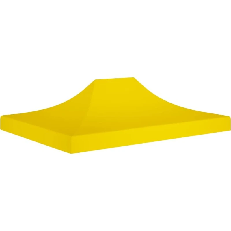 vidaXL Tag til Festtelt 4,5x3 m Gul 270 g/m²