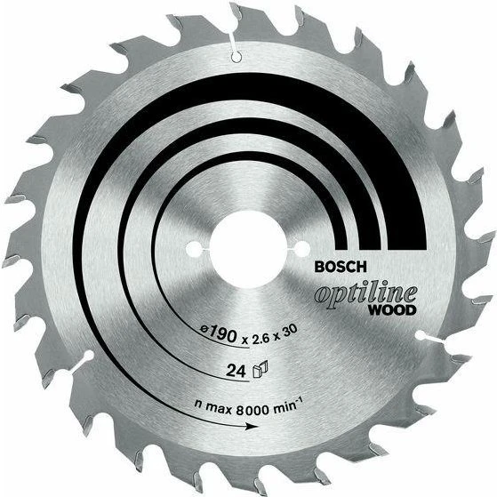 Bosch Optiline Wood Rundsavklinge 350x30 mm, 54 tænder, 3,5 mm