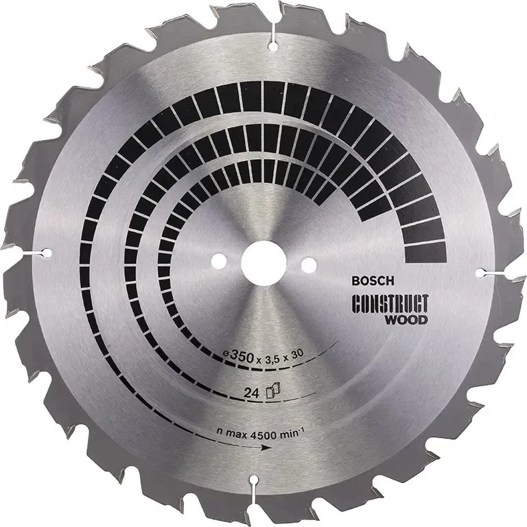 Bosch Construct Wood Rundsavsklinge 350x30x3,5mm 24t