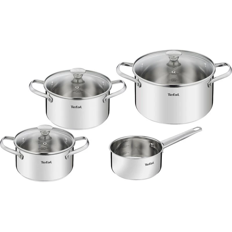 Tefal Cook Eat Gryde sæt (7 dele) rustfri stål