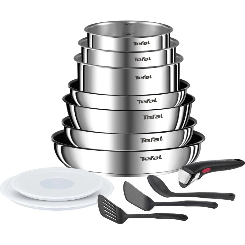 Tefal Ingenio Emotion ON 13 dele rustfrit stål