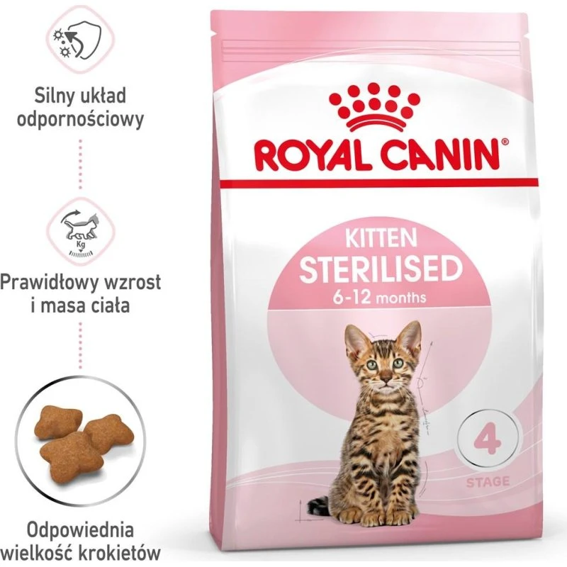 Royal Canin Kitten Sterilised 3,5 kg – Fjerkræ/Kylling