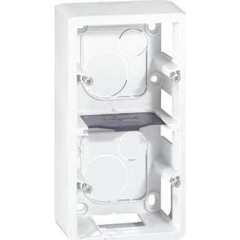 Legrand Underlag til Mosaic 40mm (5 modul) Hvid