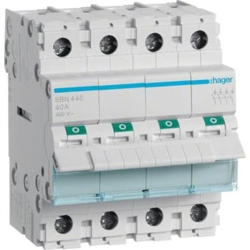 ABB AFBRYDER 4P 40A 16-32A Grøn/Rød