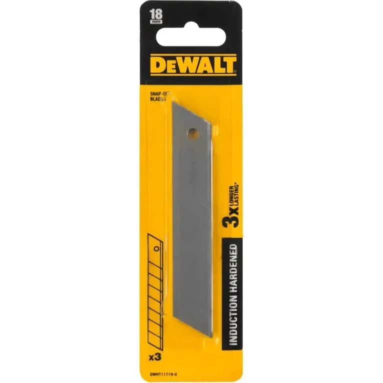 DeWALT Knækblad 18mm 3 stk DWHT11719-0