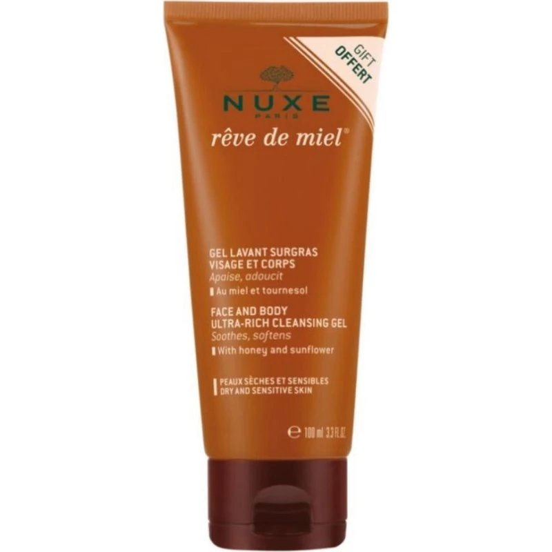 Nuxe Reve de Miel Ultra Rich Ansigtrens 100 ml