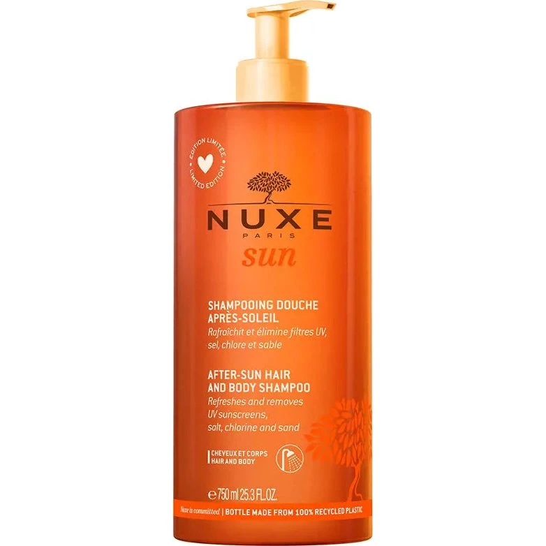 Nuxe Sun Moisturizing Shower Shampoo After Sun 750 ml