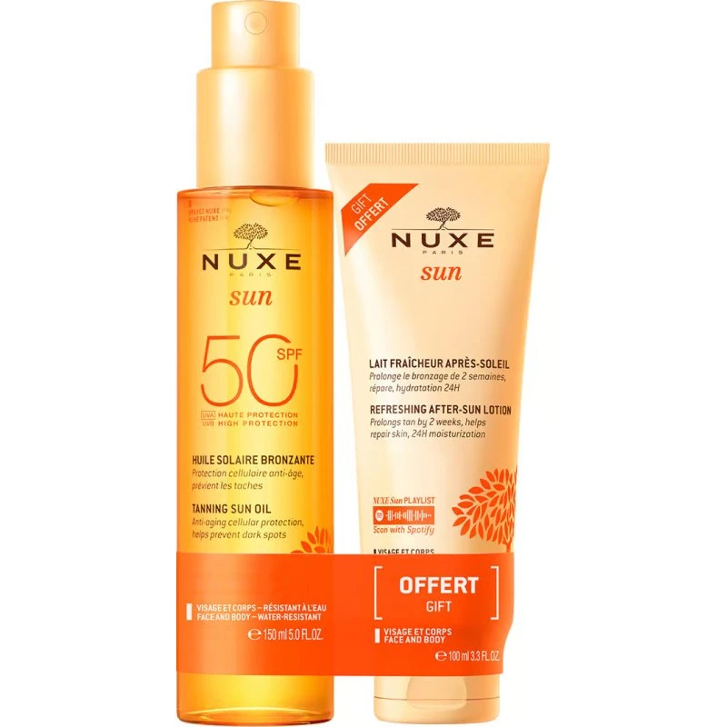 Nuxe Sol & Anti-Aging Set SPF 50, 150 ml + 100 ml
