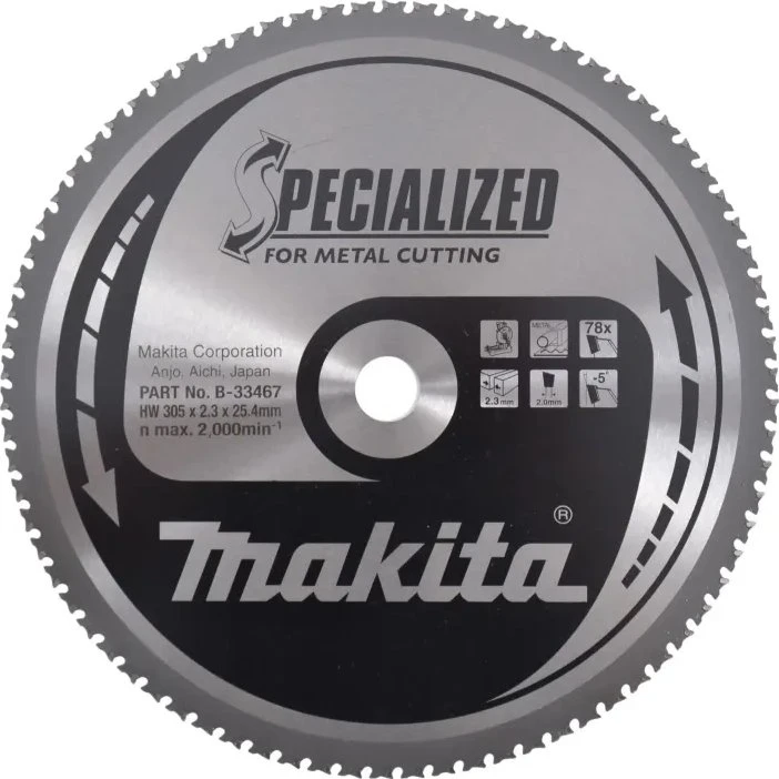 Makita Hm Klinge 305x25,4x78z B-33467