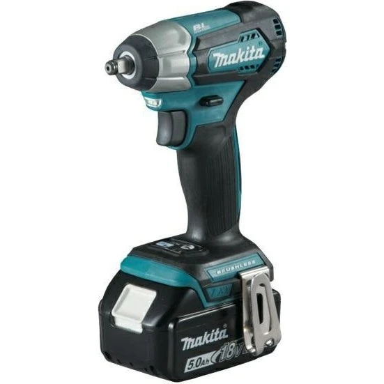 Makita DTW180RTJ 18V Slagnøgle 3/8" 180 Nm, 2x5,0 Ah, kulfri