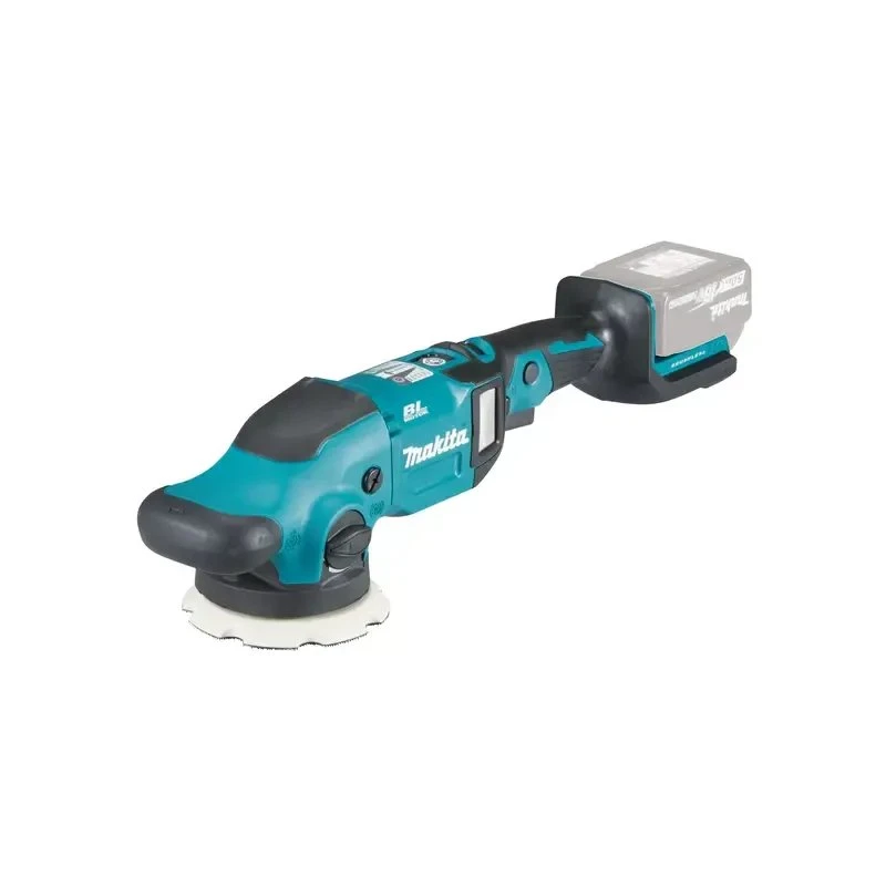 Makita DPO500Z Polermaskine 125 mm 18V (sort/blå)