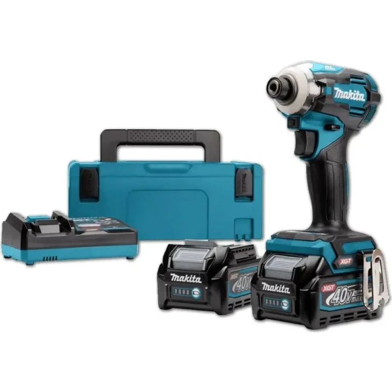 Makita XGT 40V Slagskruetrækker 4,0Ah TD001GM201