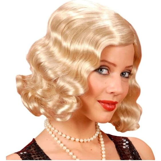 Ilma 20s Blonde Paryk (1920'er Flapper)