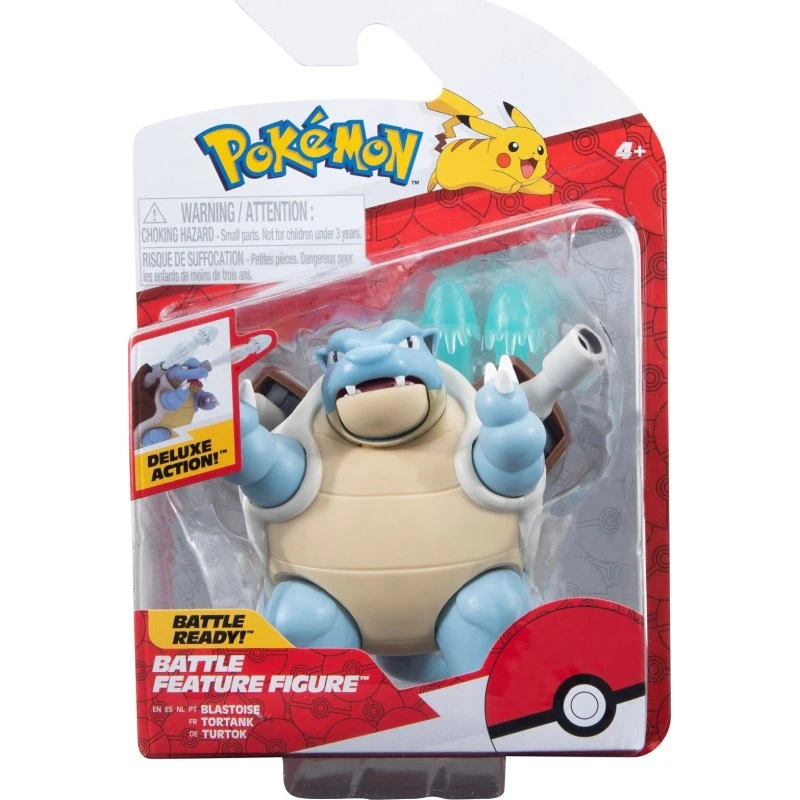 Pokémon Battle Feature Figur Blastoise, 11,5 cm