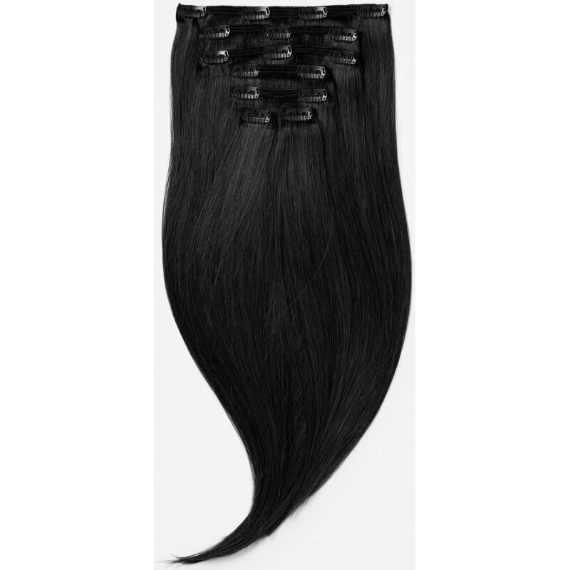 Rapunzel of Sweden Clip-on sæt 7 dele 40 cm 1.2 Black Brown