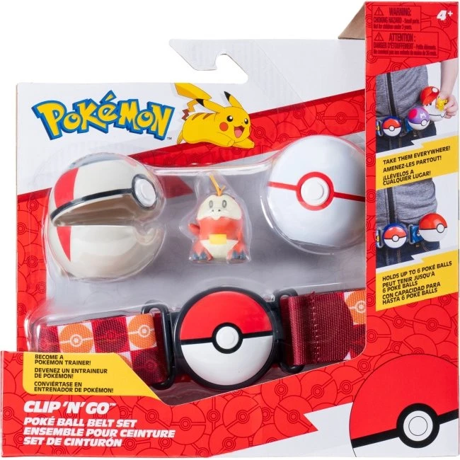 Pokémon Clip N Go-bæltesæt Fuecoco (PKW4169)