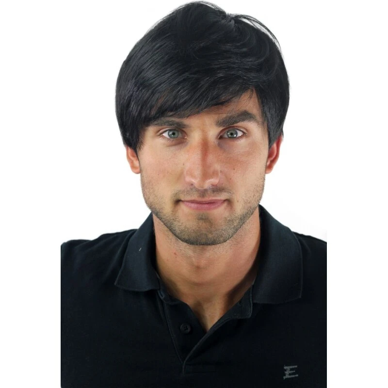WIG ME UP GFW-994-1B Herreparyk – Kort Sort (20 cm)