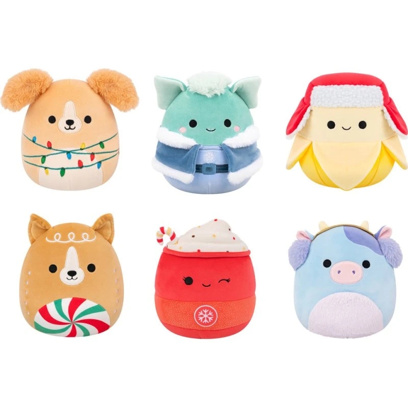 Squishmallows 19 cm Jul-ass (assorteret)
