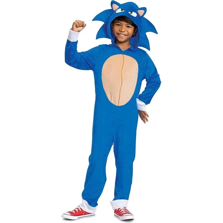 Disguise Sonic Movie Classic Kostume 128 cm