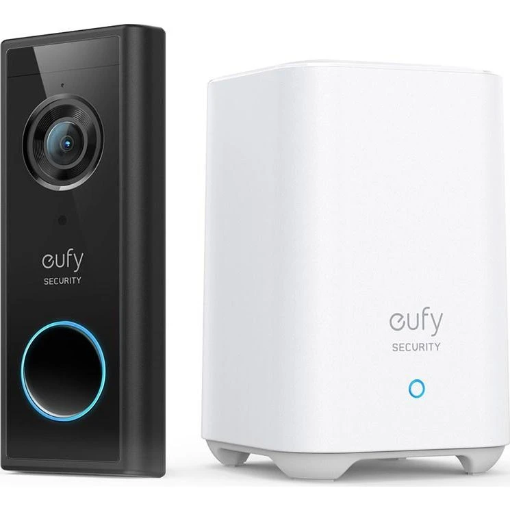 Eufy Video Dørklokke 2K S220, sort (E82101W4)