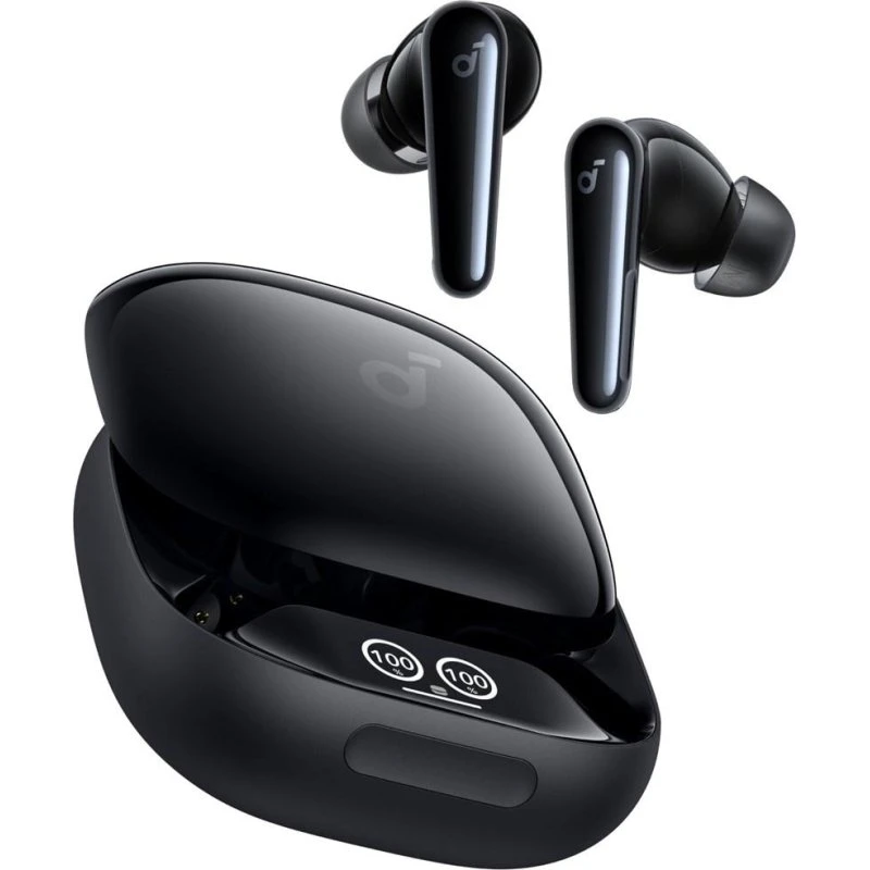 Soundcore Liberty 4 Pro Trådløse Høretelefoner Sort
