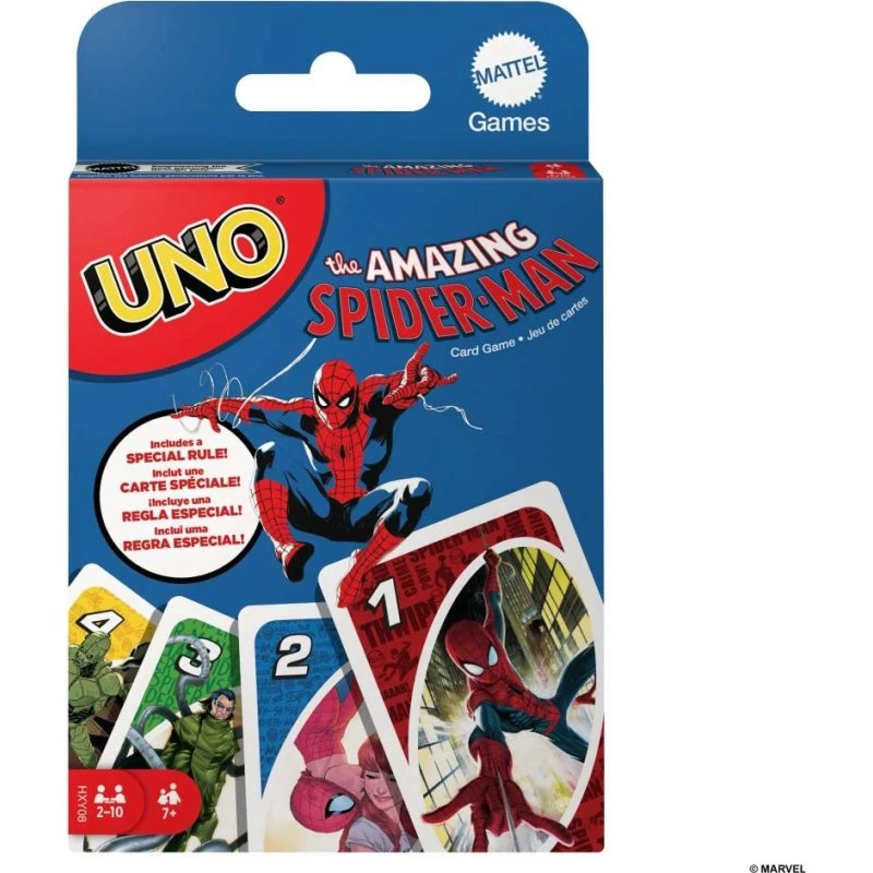 Mattel UNO Spider-Man - Kortspil