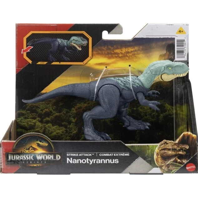 Jurassic World Rebirth Strike Attack - Nanotyrannus