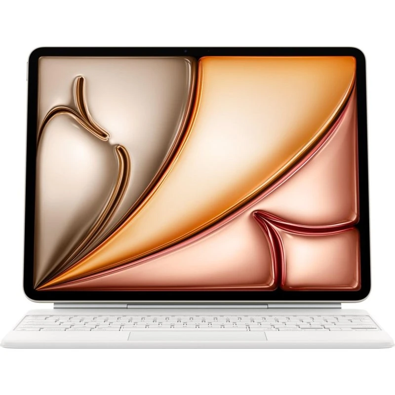 Apple Magic Keyboard med trackpad QWERTZ (tysk) - Hvid for 13-inch iPad Air (M2/M3)
