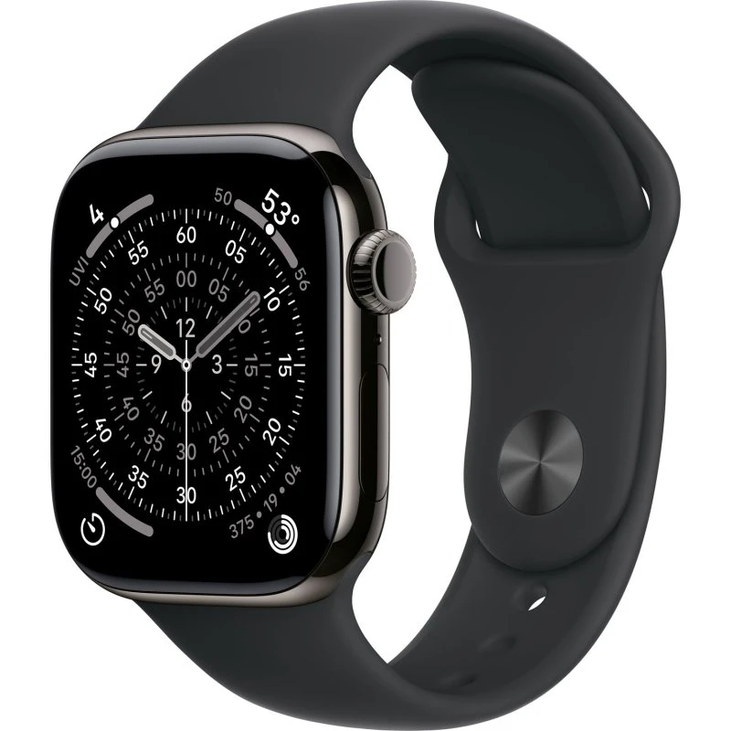 Apple Watch Series 11 42 mm Sort Grå (GPS + Cellular)