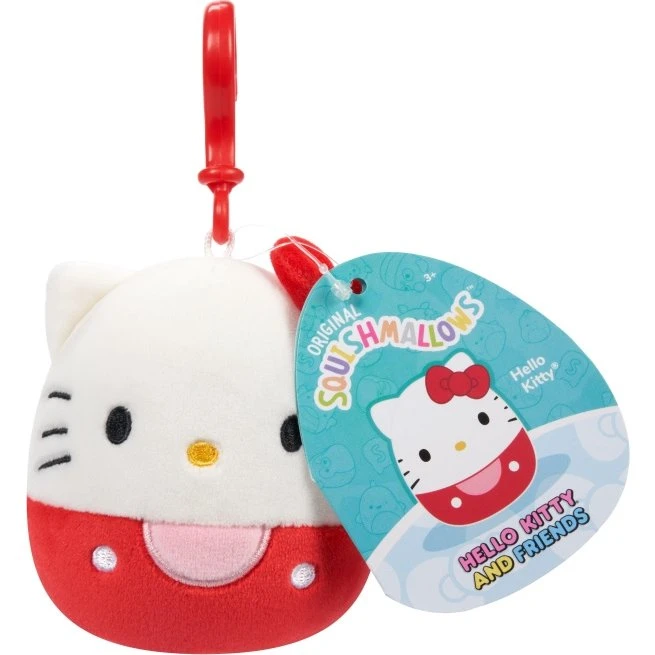 Squishmallows 9 cm Clip-on Hello Kitty