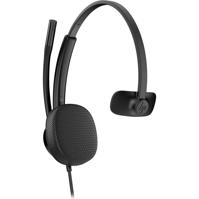 HP Poly Mission 415 Monaural USB-kabel, sort
