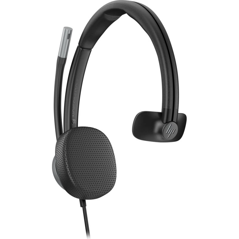 HP Poly Mission 615 Monaural USB Kablet Høretelefon Sort