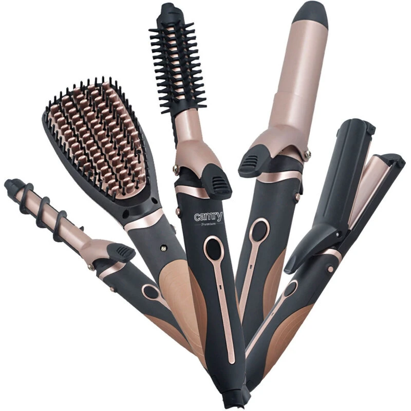 Camry CR2024 5-i-1 Hårstylingkit – 1200W, keramisk