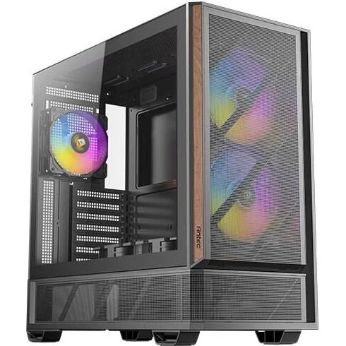Antec P30 ARGB Midi-Tower, Sort med Glasvindue