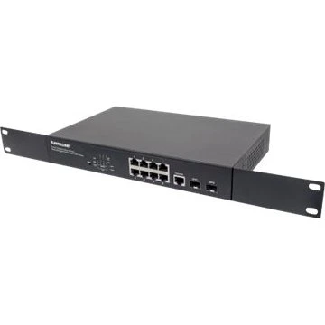 Intellinet 8-Port PoE+ Web-Managed Switch med 2 SFP