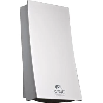 Hefe Wave sæbedispenser hvid, væghængt 450