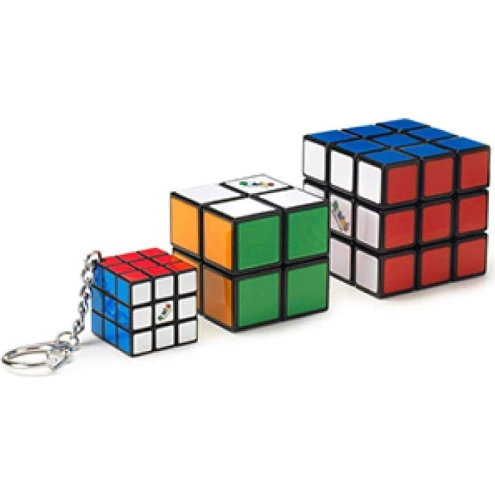 Rubiks Familiepakke med 3x3, 2x2 og nøglering (6063033)