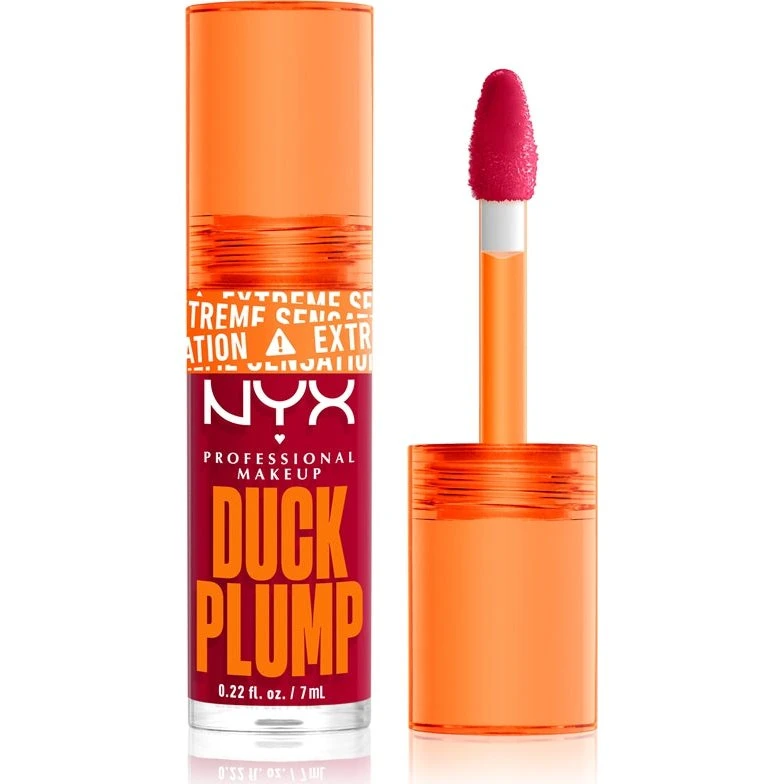 NYX Duck Plump Lip Gloss Farve 14 Hall Of Flame 7 ml