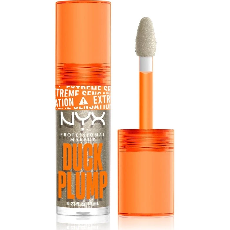 NYX Duck Plump Lip Gloss Quazy Sølv 7 ml