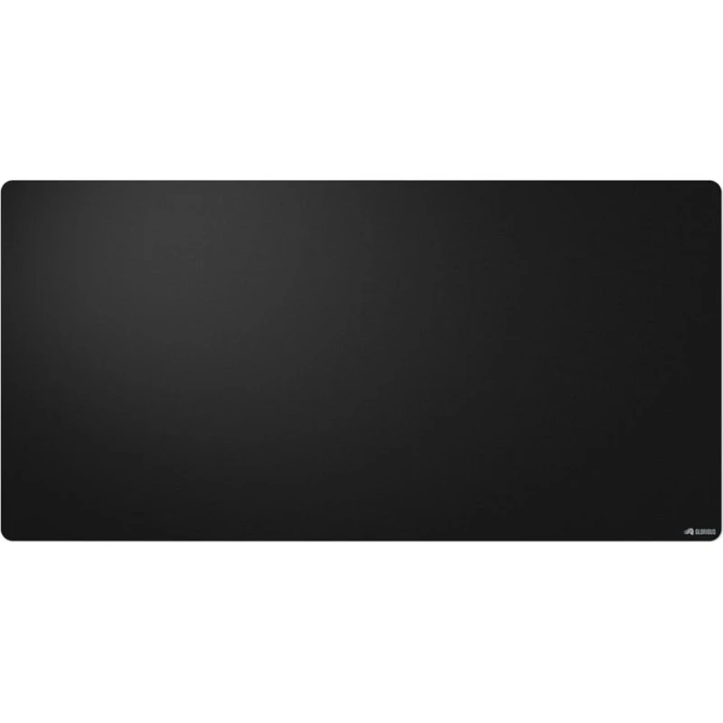GLORIOUS Musemåtte 3XL Sort 122x61 cm med Gummiunderside