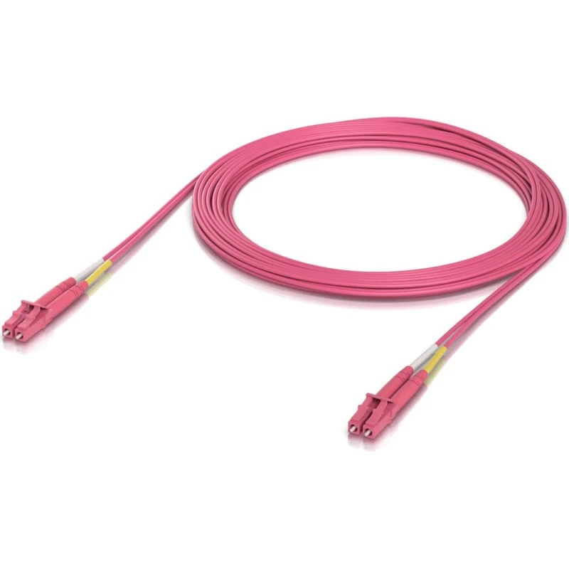 Ubiquiti UniFi OM4 Fiberoptik Patchkabel 5m Rose