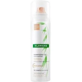 Klorane Tørshampoo Oat Milk Tinted til brunt/mørkt hår 150 ml