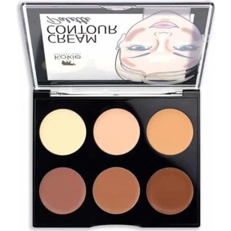 Kokie Cream Contour Palette - Light/Medium